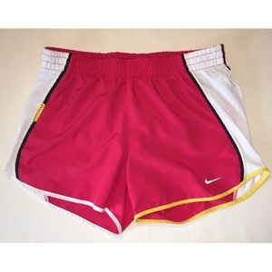 Nike Dri Fit Athletic Running Shorts Pink